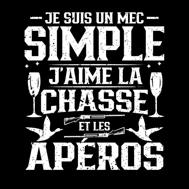 Un Mec Simple Qui Aime La Chasse Et Les Apéros