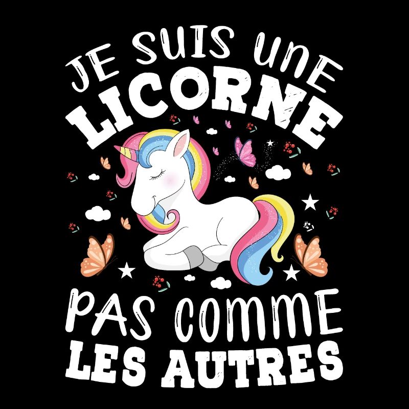 Je Suis Une Licorne Pas Comme Les Autres