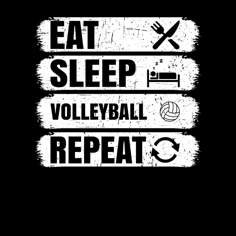 Manger Dormir Volleyball Répéter