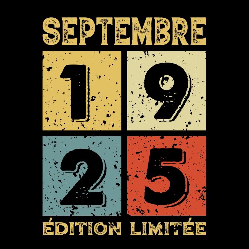 Septembre 1925 Original Idée Cadeau Anniversaire