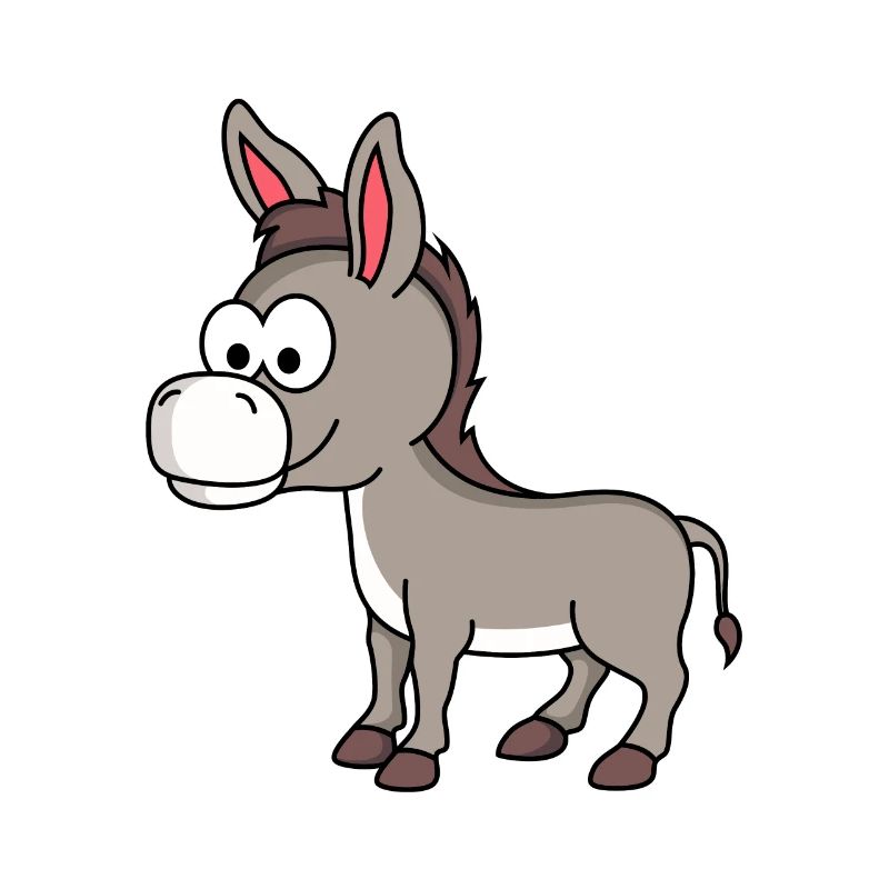 Âne Comic Animal