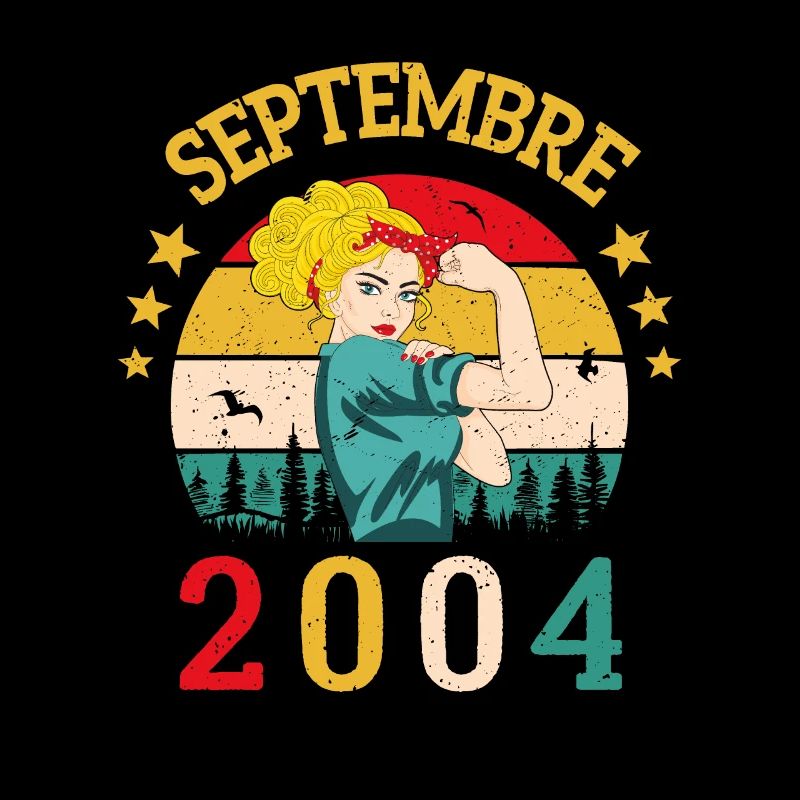 Septembre 2004 Anniversaire Vintage Idée Cadeau