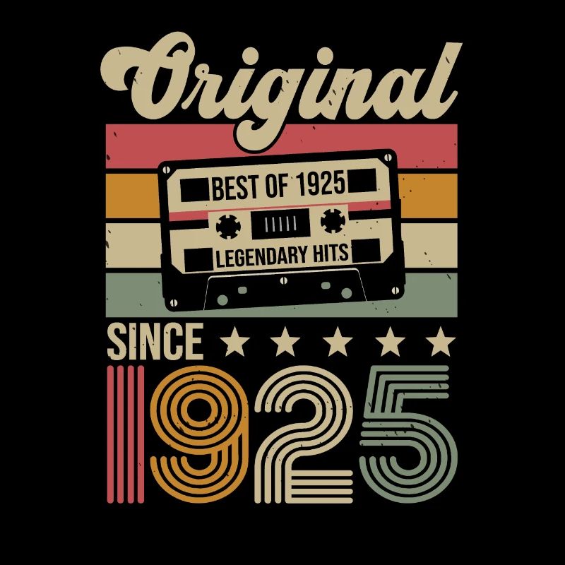 Vintage Geburtstag Original Geschenkidee 1925