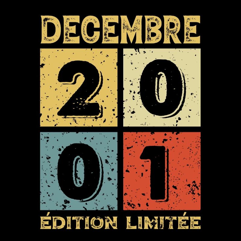 Vintage Geburtstagsgeschenkidee Dezember 2001