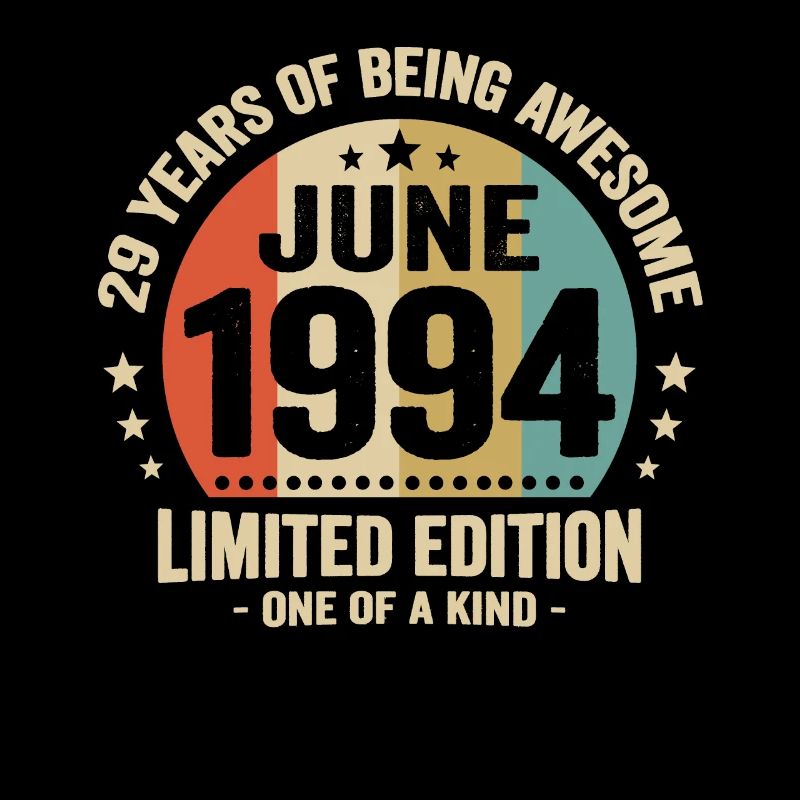 Juni 1994 29-jähriges Jubiläum Vintage-Geschenkidee