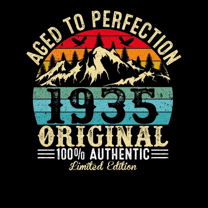 Vieilli À La Perfection 1935 Original