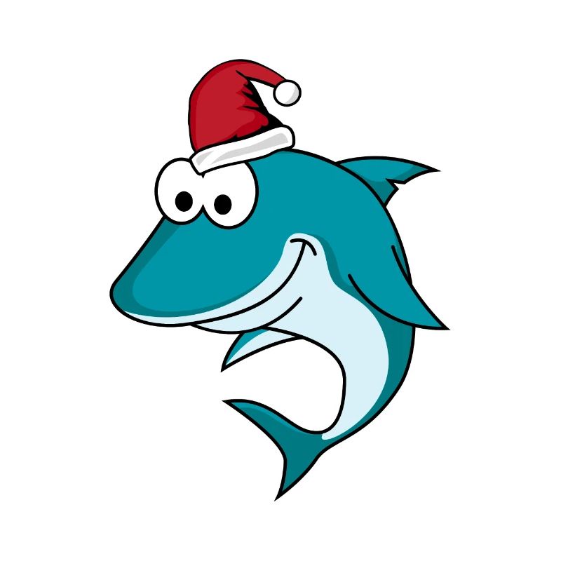 Shark Comic Noël