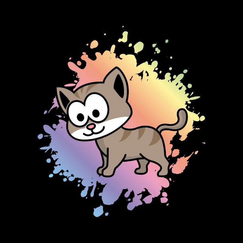 Katze Comic Tier