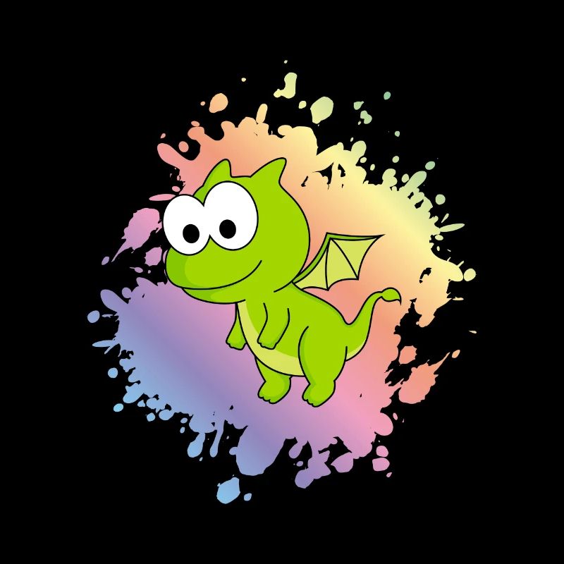 Drache Comic Tier