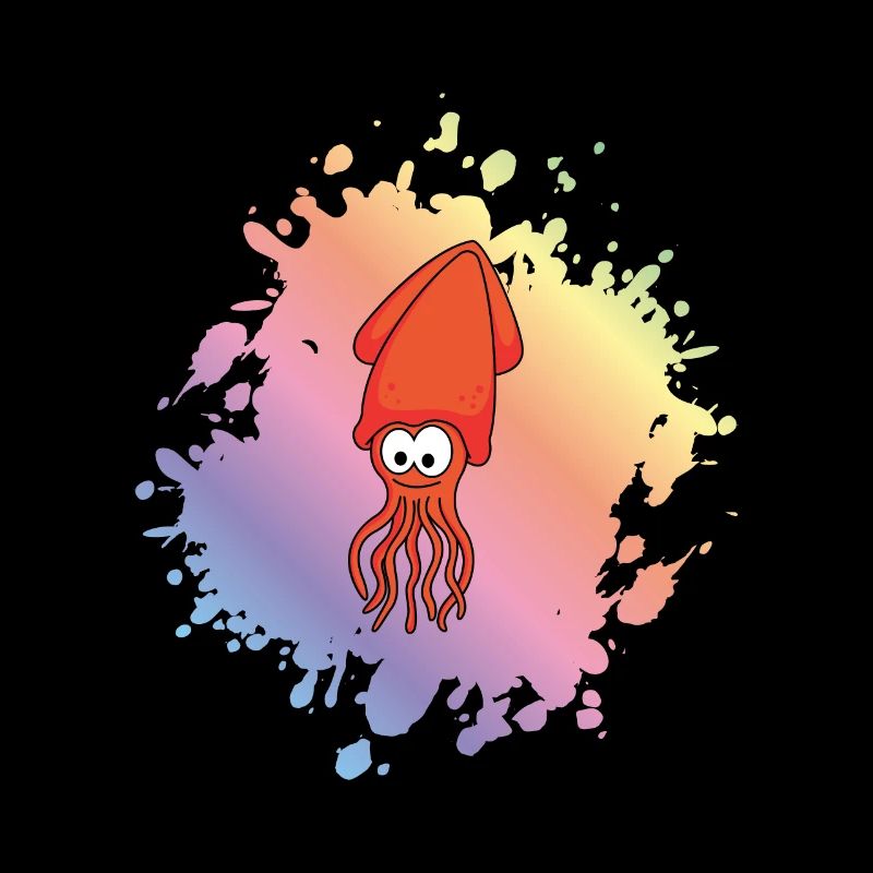Squid Comic Animal