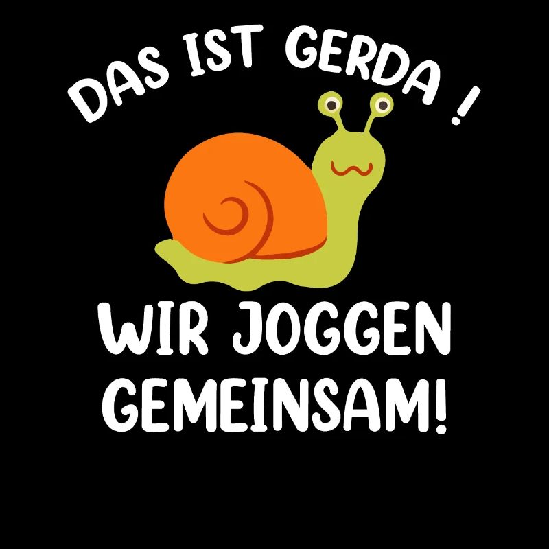 Das Ist Gerda Wir Joggen Gemeinsam
