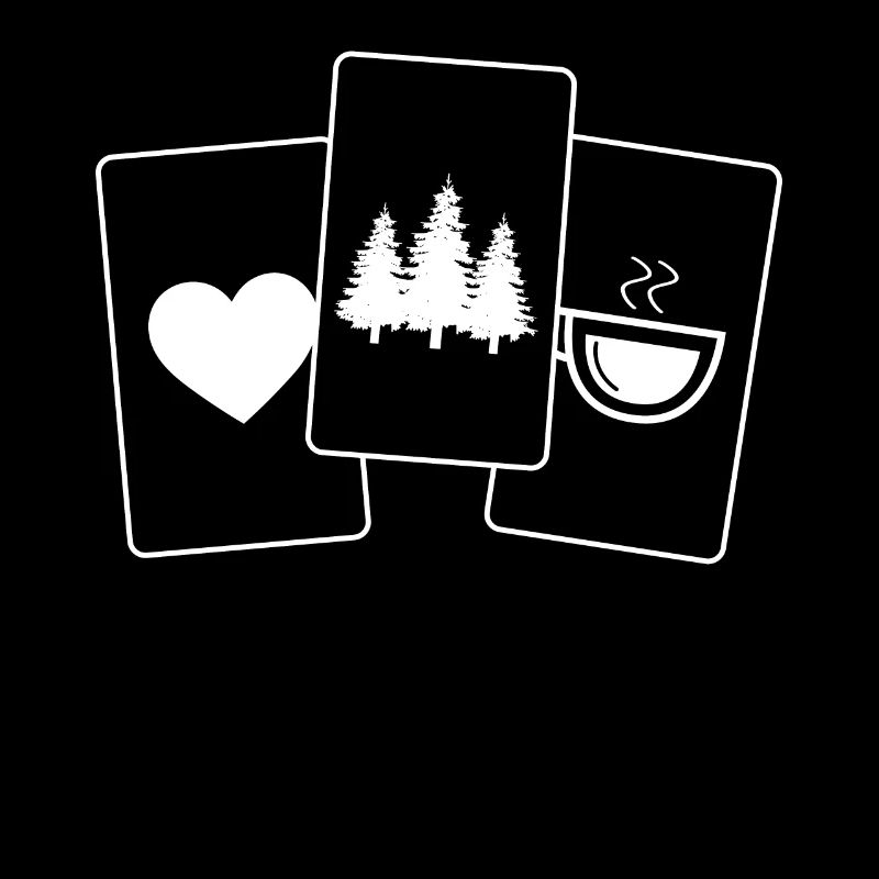 Heart - Coffee - Trees -