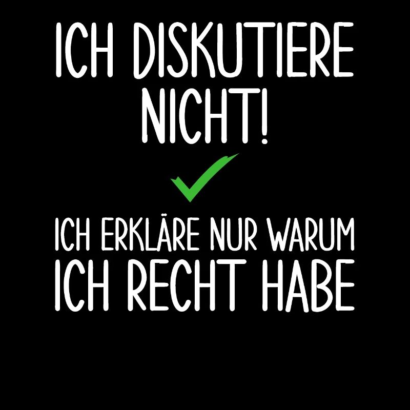Ich Diskutiere Nicht