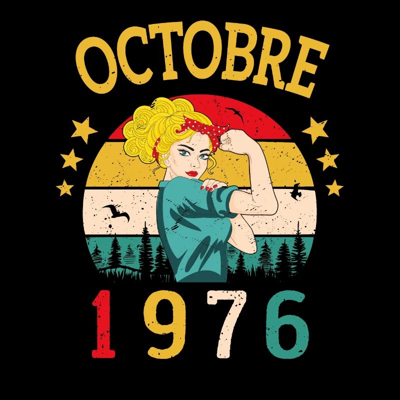 Oktober 1976 Jubiläums Vintage Geschenkidee