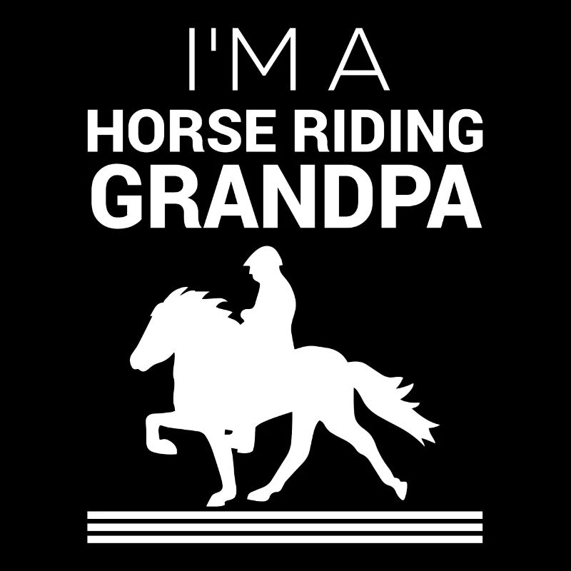 Ich bin ein pferdereitender Opa -