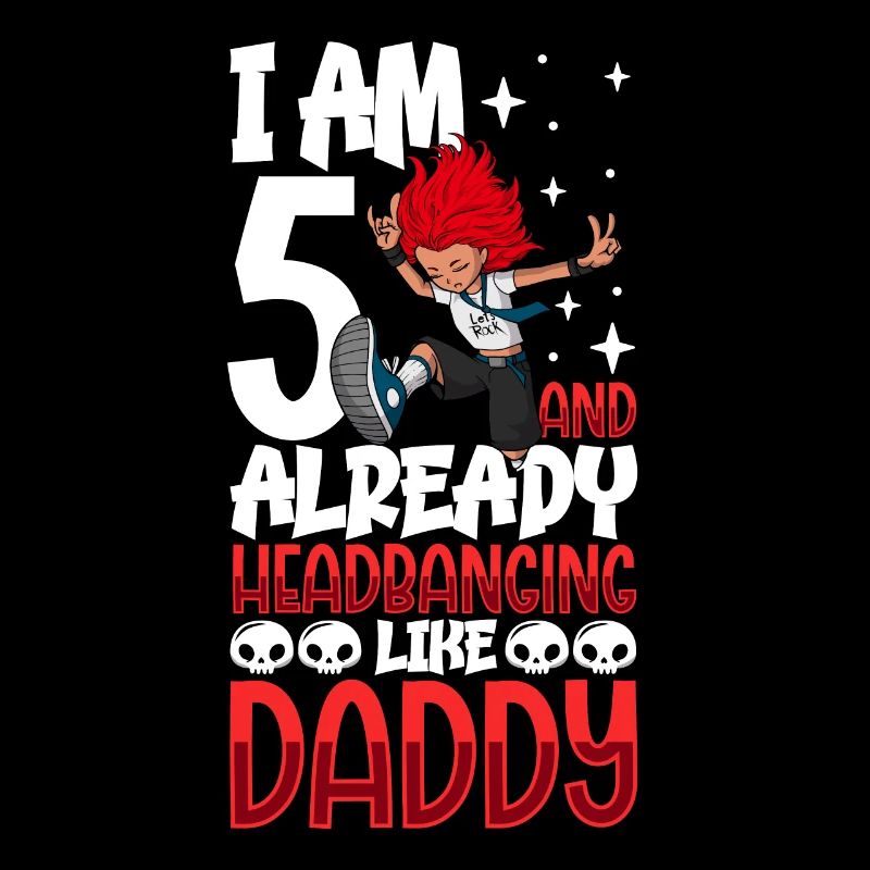 Ich bin 5 - Mädchen Rocker