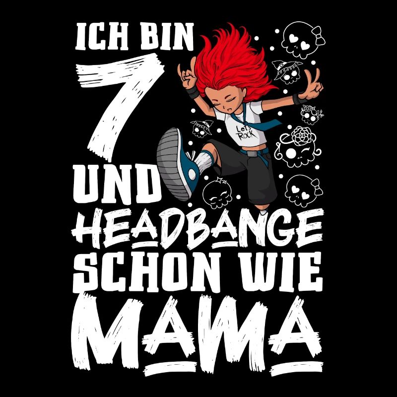 Ich bin 7 - Mädchen Rocker
