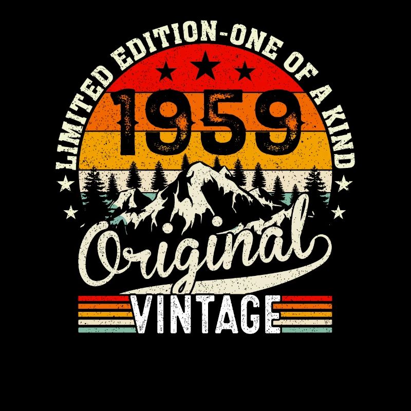 Retro Geburtstagsgeschenk 1959