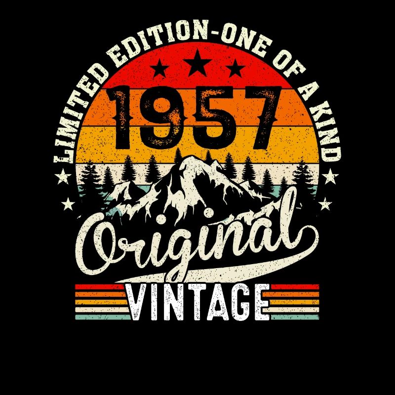 Retro birthday gift 1957