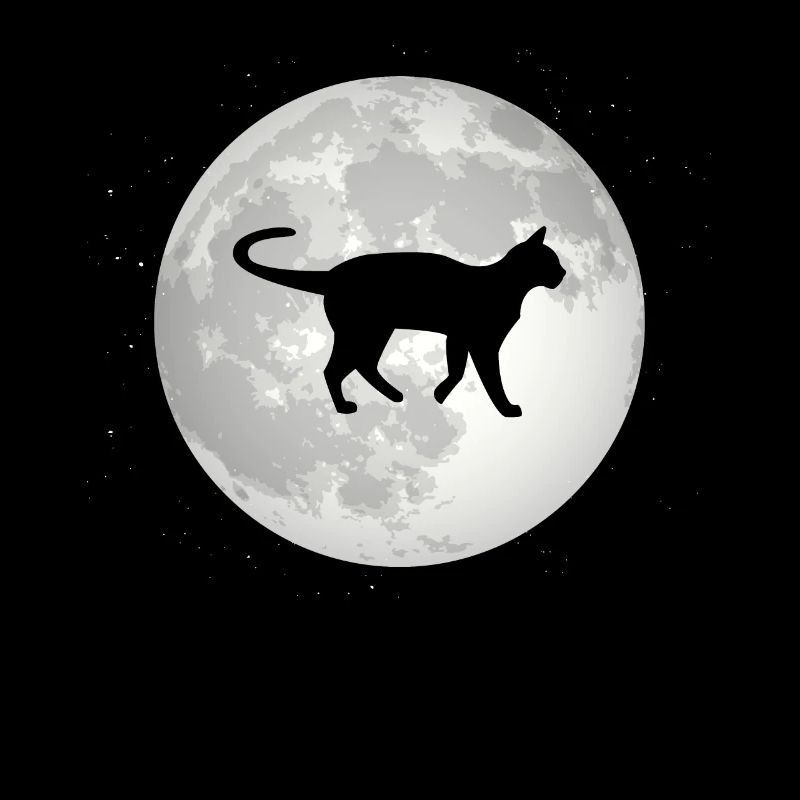Full Moon - Cat -