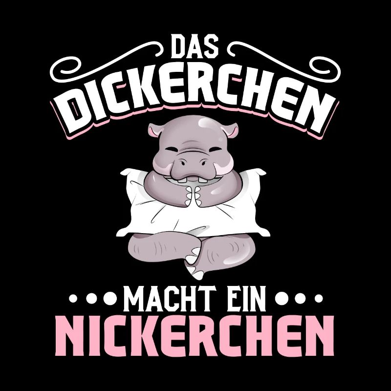 Nilpferd - Das Dickerchen macht ein Nickerchen
