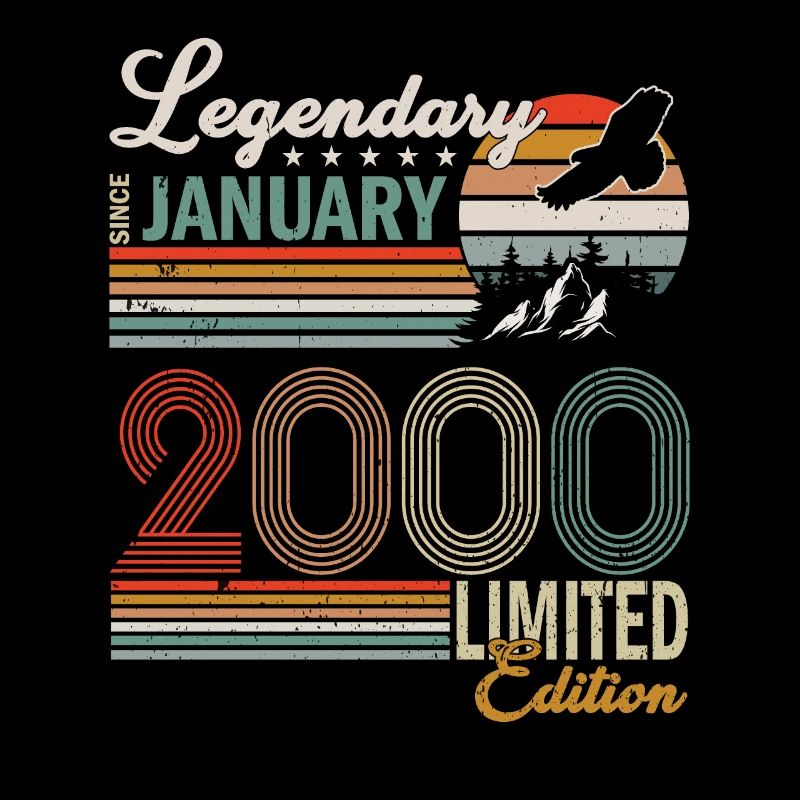 Legends are born in January 2000