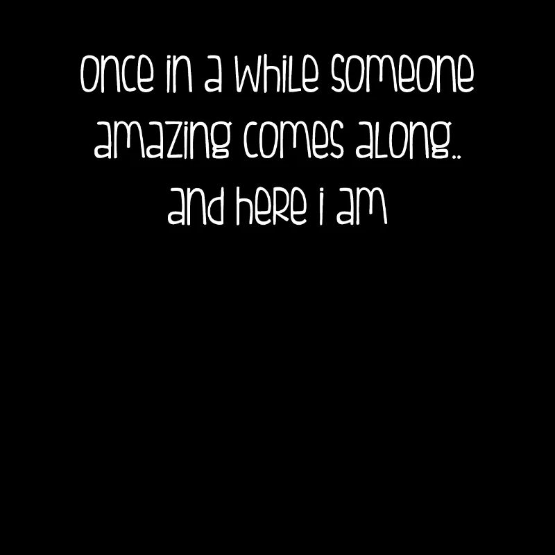 Every Once In A While, Someone Great Appears