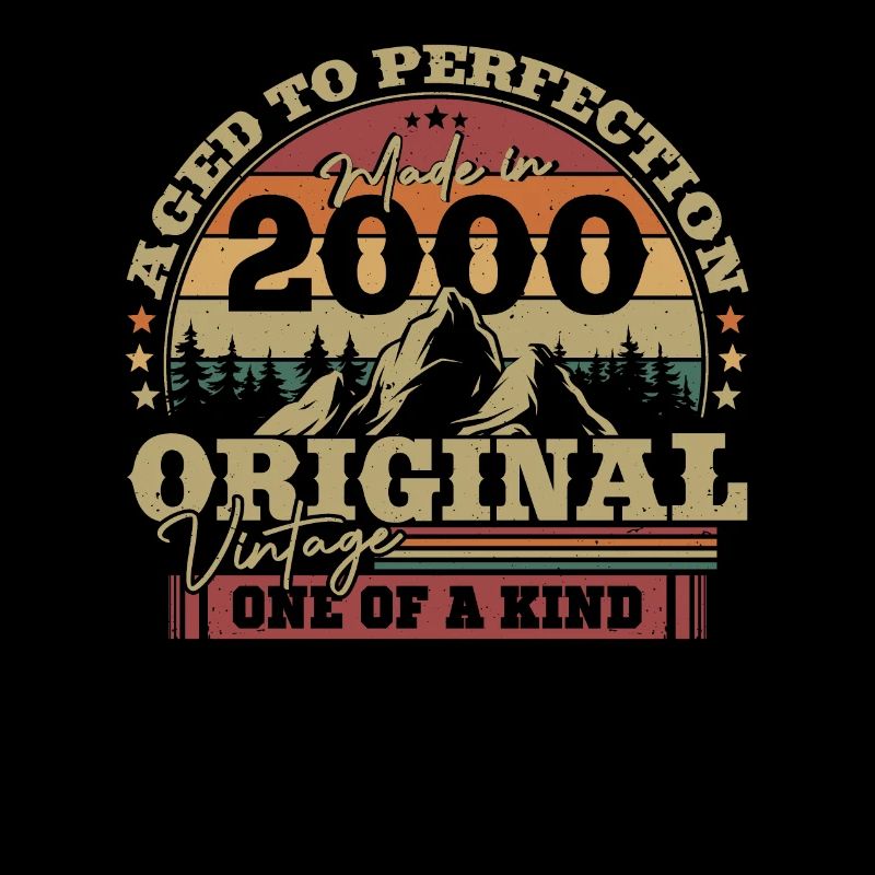 2000 Original Vintage Einzigartig Perfekt gereift