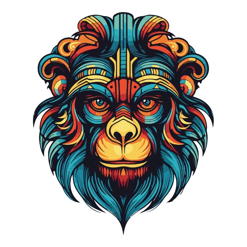 Monkey Portrait