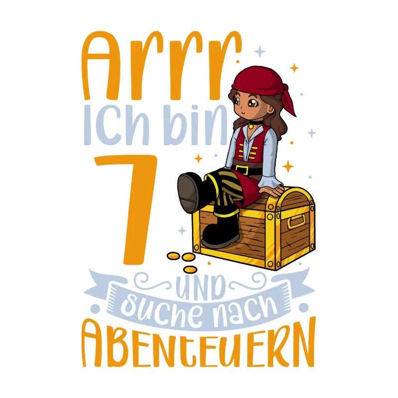 Ich bin 7 - Mädchen Pirat