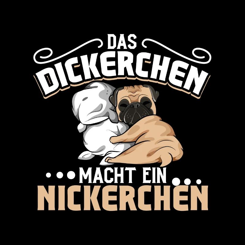 Mops - Das Dickerchen macht ein Nickerchen