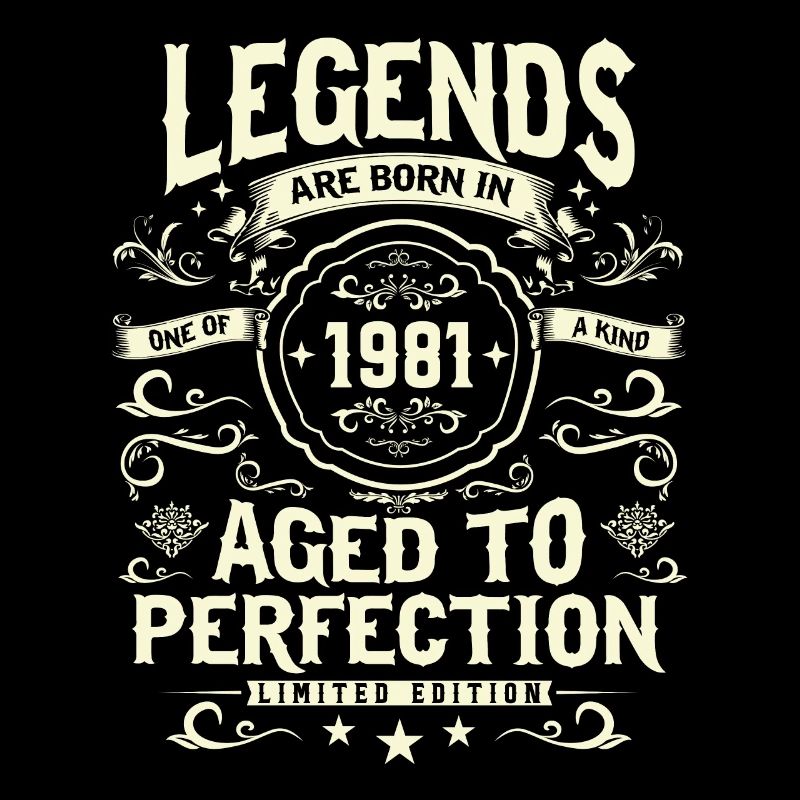 Legendary 1981 Birthday