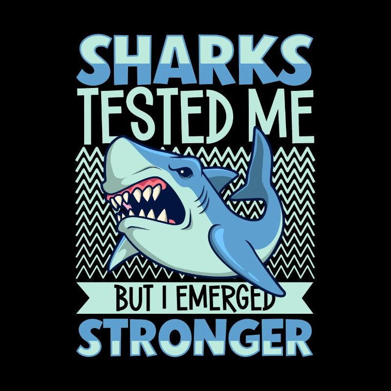 Sharks have tested me - shark attack
