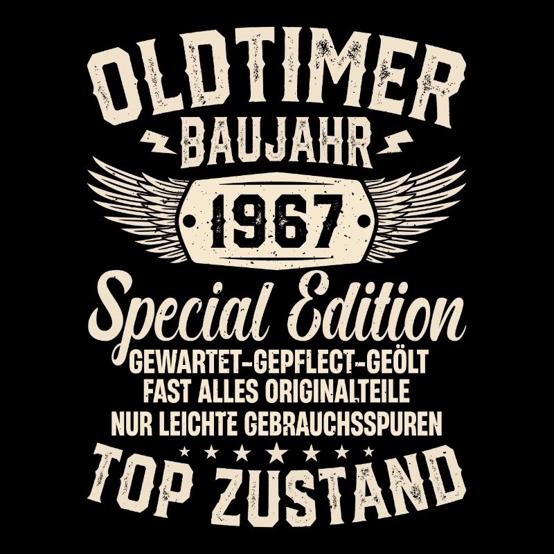 Klassisches Geburtstagsgeschenk '67
