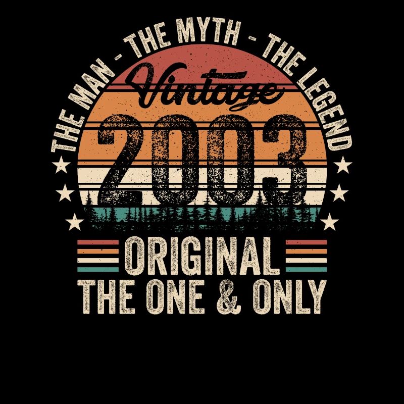 2003 Vintage Geburtstag Geschenk