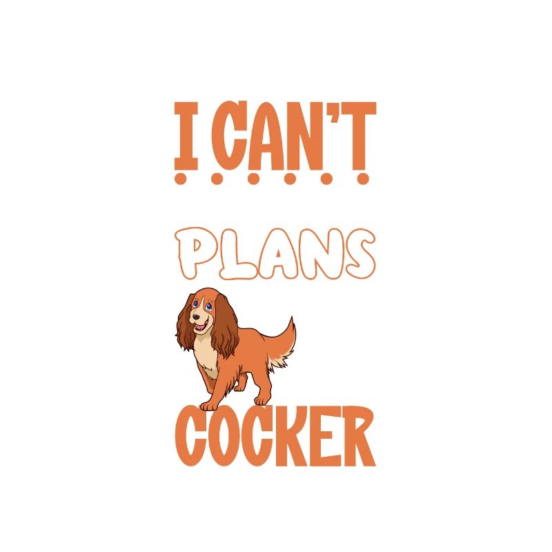 Plans avec mon Cocker Spaniel