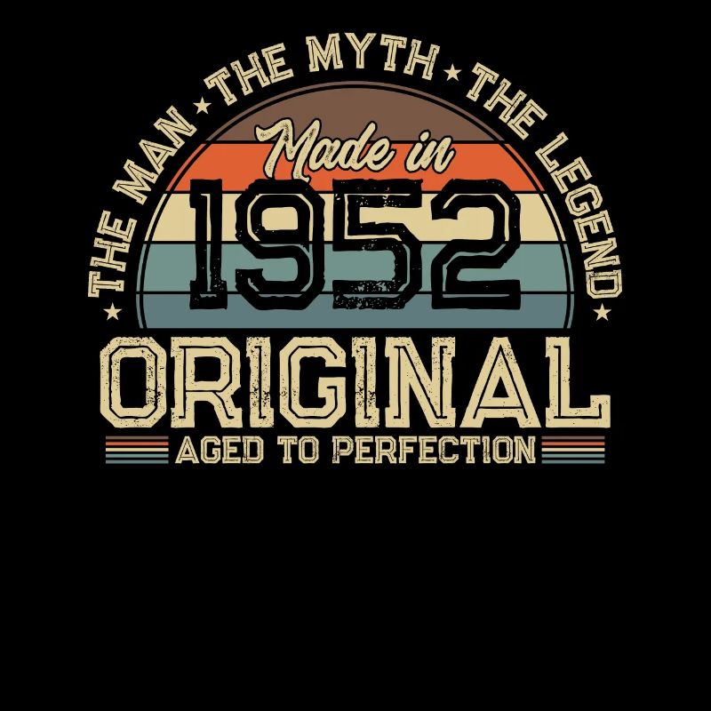 Legendäres 1952 - Ein Vintage Geburtstagsgeschenk