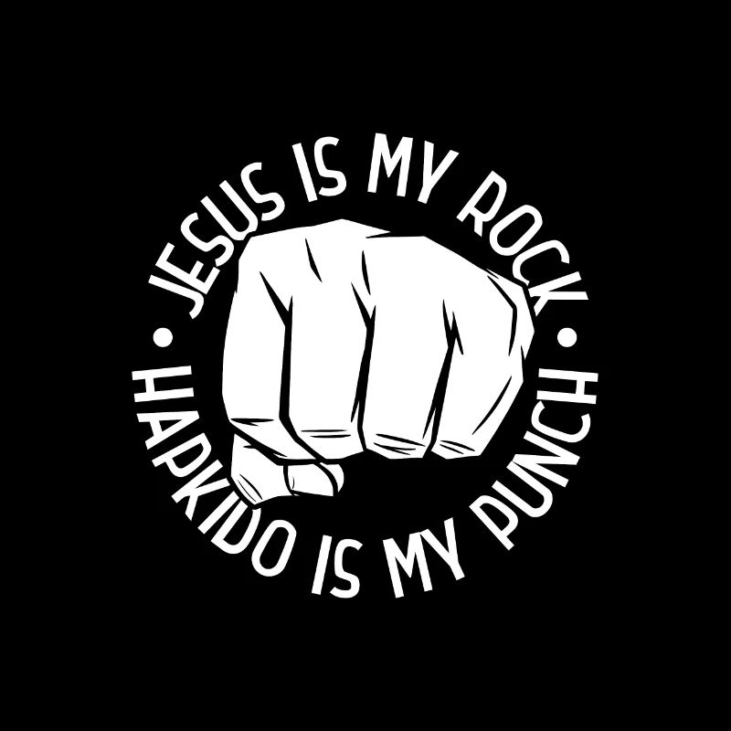 Jésus est mon rocher - Hapkido est mon coup