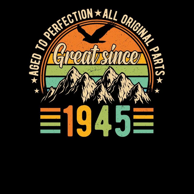 79. Geburtstag Vintage Retro 1945 Geschenk