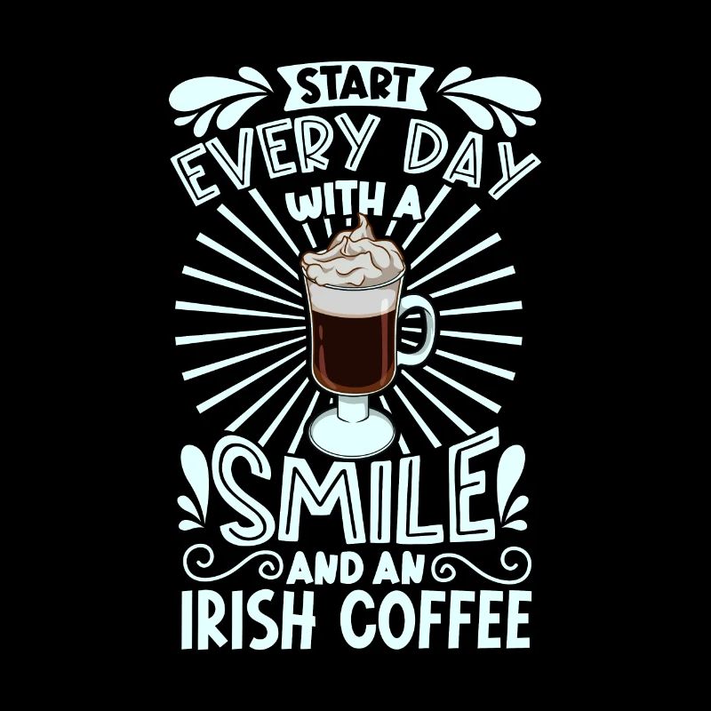 Smile with Irish Coffee