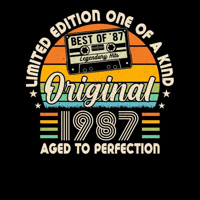 Vintage Birthday Legend 1987