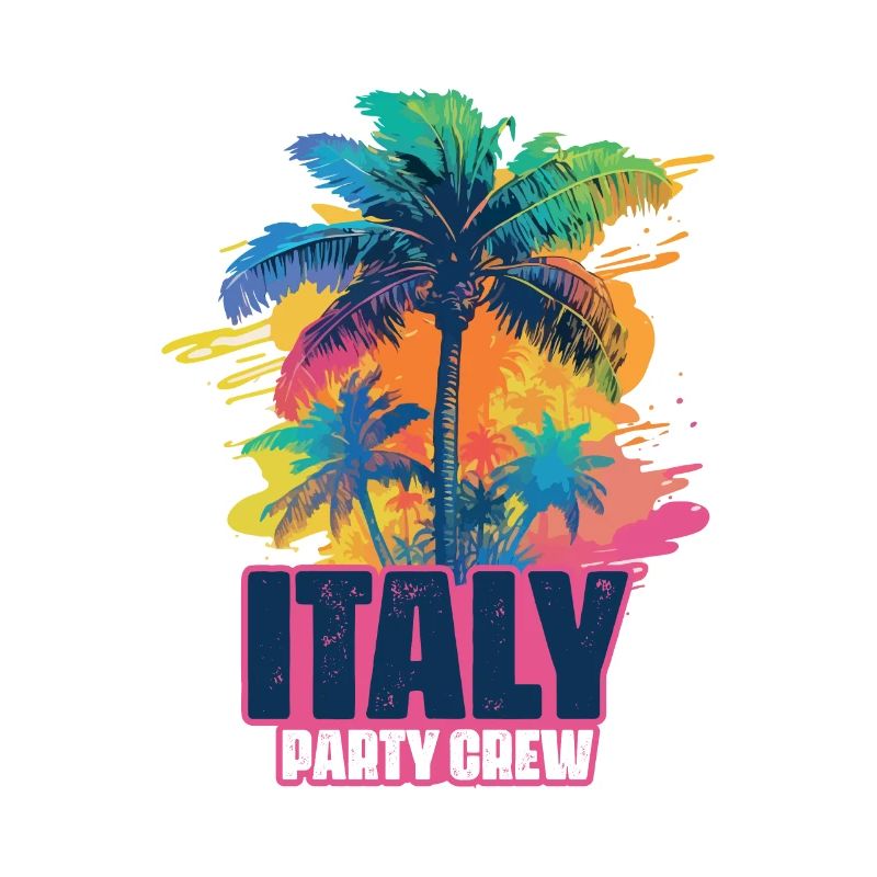 Italien Party Crew Urlaub