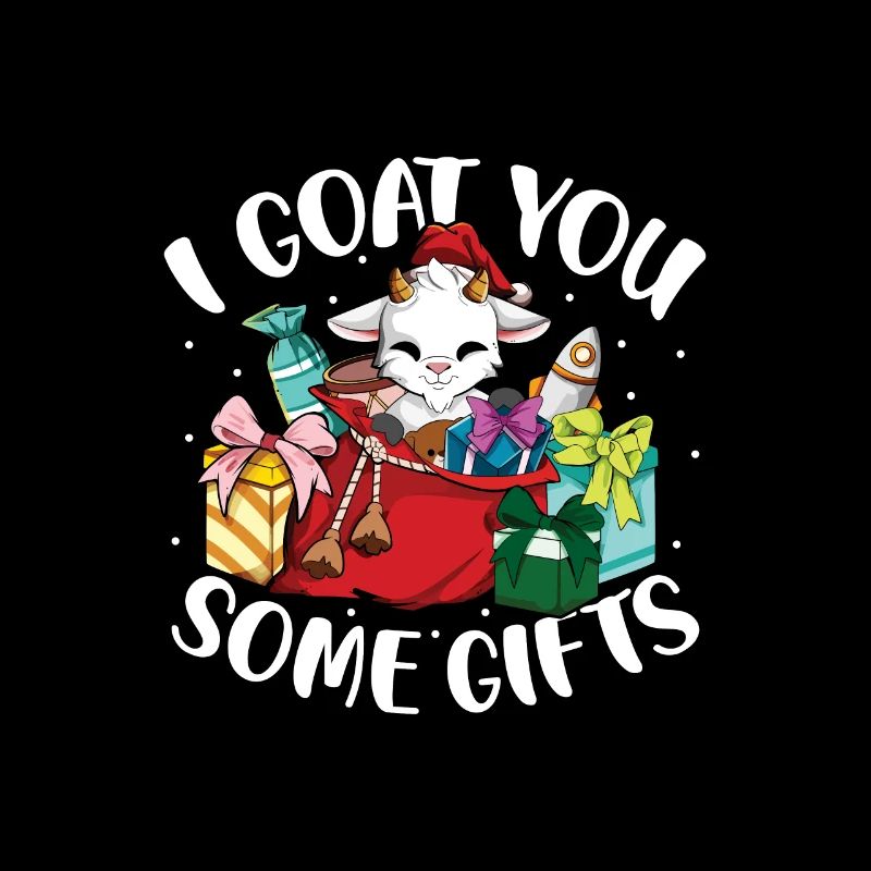 Je vous fais des cadeaux - Chèvre de Noël