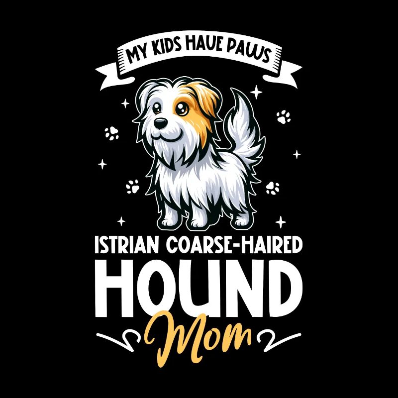 Rough-haired Istrian Hound Mom