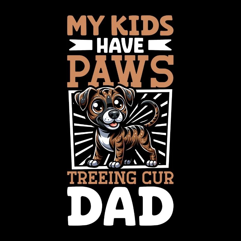 Treeing Cur Dad