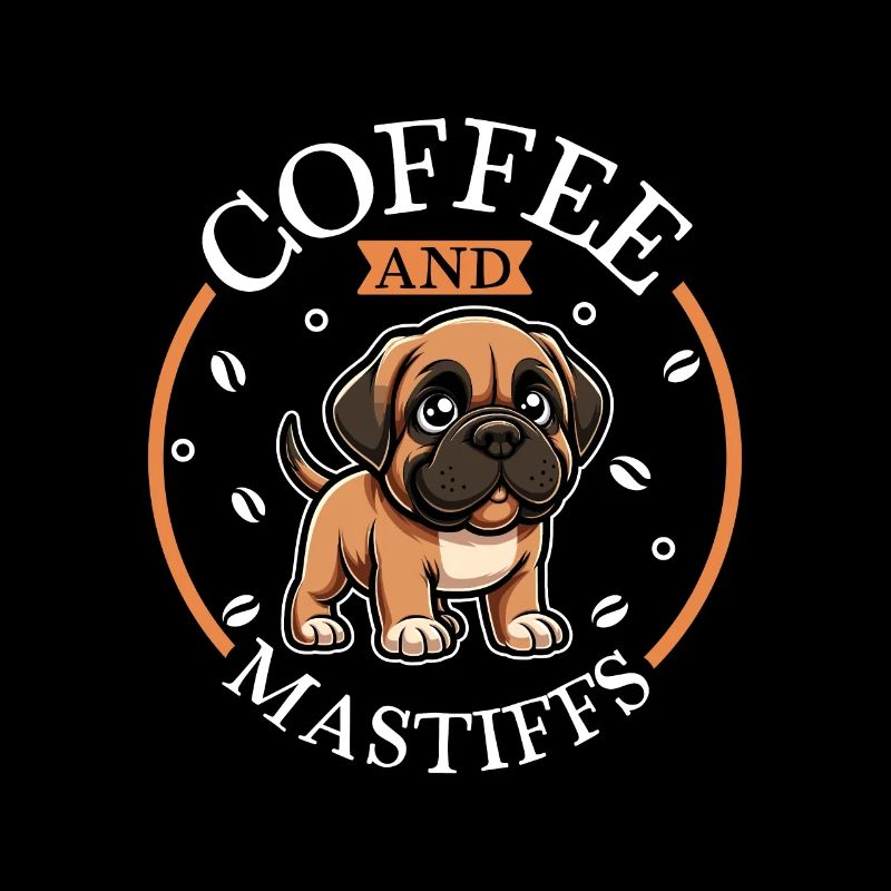 Café et Mastiff anglais