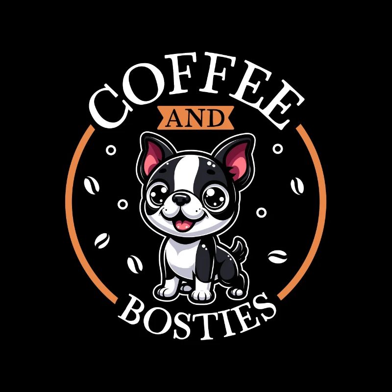 Café et Boston Terrier