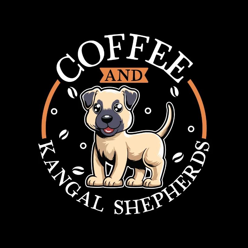 Coffee and Kangal Shepherd Dog