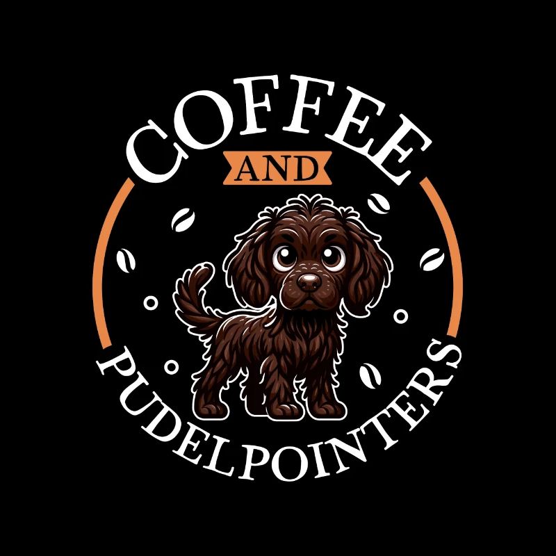 Coffee and poodle pointer