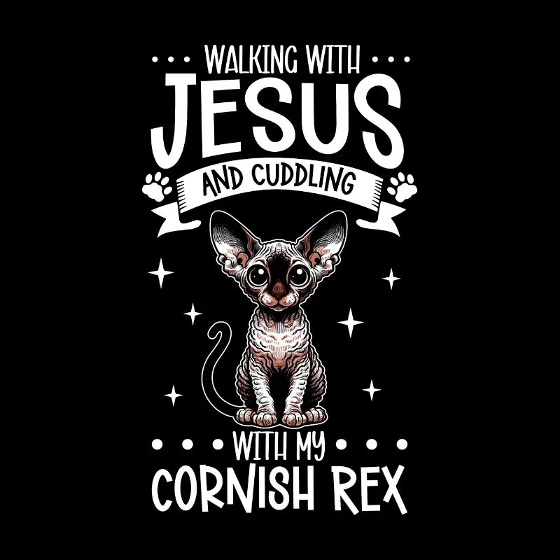 Jesus and my Cornish Rex